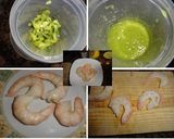 Foto del paso 5 de la receta: Sopa fría de calabacín con carpaccio de langostinos