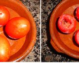 Foto del paso 2 de la receta: Tomates gratinados rellenos de langostinos