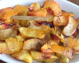 Foto del paso 3 de la receta: Fruta con sirope de coñac y helado de vainilla