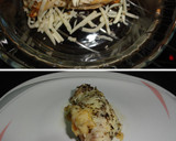 Foto del paso 4 de la receta: Rollitos de pollo gratinados rellenos de jamón serrano