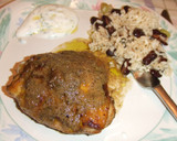 Foto del paso 5 de la receta: Pollo con salsa verde al horno