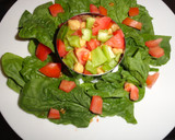Foto del paso 3 de la receta: Ensalada de espinacas y garbanzos