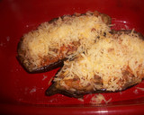 Foto del paso 5 de la receta: Berenjenas con queso cheddar y sobrasada a la miel