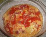 Foto del paso 5 de la receta: Pastel de calabacines y jamón gratinado al parmesano