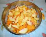 Foto del paso 4 de la receta: Tarta de duraznos invertida