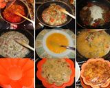 Foto del paso 5 de la receta: Pastel de berenjena asada con pimiento