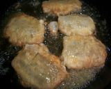 Foto del paso 3 de la receta: Pencas de acelga crujientes, rellenas de queso de cabra