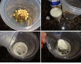 Foto del paso 2 de la receta Crema fría de berenjena y garbanzos