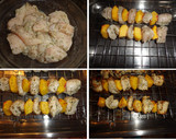 Foto del paso 4 de la receta: Brochetas de pollo y nectarina o melocotón