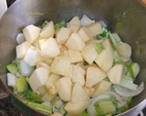 Foto del paso 2 de la receta: Vichisoysse de manzana con sésamo negro