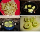 Foto del paso 2 de la receta: Tubos de calabacín rellenos