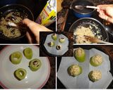 Foto del paso 4 de la receta: Tubos de calabacín rellenos