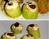 Foto del paso 5 de la receta: Tubos de calabacín rellenos