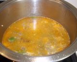 Foto del paso 11 de la receta: Arroz seco con caldo de pescado, gamba pelada, judías y alcachofas