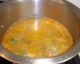 Foto del paso 11 de la receta: Arroz seco con caldo de pescado, gamba pelada, judías y alcachofas