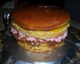 Foto del paso 15 de la receta: Tarta de cumpleaños de dos pisos