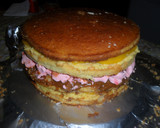 Foto del paso 15 de la receta: Tarta de cumpleaños de dos pisos