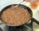 Foto del paso 4 de la receta: Berenjenas rellenas de carne gratinadas