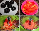 Foto del paso 1 de la receta: Moldes de ciruelas rojas