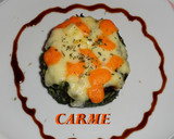 Foto del paso 5 de la receta: Gratinado de espinacas y arroz