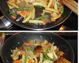 Foto del paso 1 de la receta: Tortilla de verduras y frutos secos