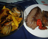 Foto del paso 4 de la receta: Asado al horno con patatas y verduras