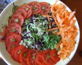 Foto del paso 8 de la receta: Ensalada vegetariana con salsa especial