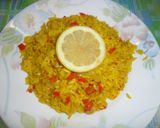 Foto del paso 6 de la receta Patas de pollo crocantes con arroz amarillo