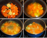 Foto del paso 3 de la receta: Crema de zanahoria y mejillones