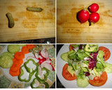 Foto del paso 2 de la receta: Ensalada mixta con rabanitos y anchoas