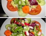 Foto del paso 3 de la receta: Ensalada mixta con rabanitos y anchoas