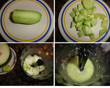 Foto del paso 1 de la receta: Sopa fría de pepino y melón