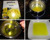 Foto del paso 1 de la receta: Nectarinas especiadas con espejo de gelatina