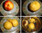 Foto del paso 2 de la receta: Nectarinas especiadas con espejo de gelatina