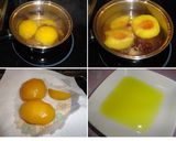 Foto del paso 3 de la receta: Nectarinas especiadas con espejo de gelatina