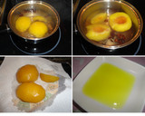 Foto del paso 3 de la receta: Nectarinas especiadas con espejo de gelatina