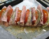 Foto del paso 2 de la receta: Lomo de cerdo en rodajas con jamón y verduras