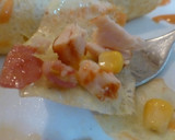 Foto del paso 3 de la receta: Crepes de beicon, jamón y maíz