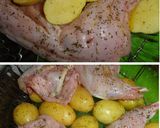 Foto del paso 5 de la receta: Conejo macerado asado con patatas