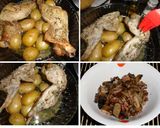 Foto del paso 6 de la receta: Conejo macerado asado con patatas
