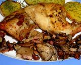 Foto del paso 9 de la receta: Conejo macerado asado con patatas