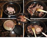 Foto del paso 2 de la receta: Tagliatelle a la crema con beicon y jamón ibérico