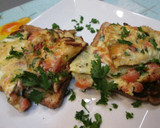 Foto del paso 3 de la receta: Huevos revueltos sobre pan tostado