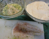 Foto del paso 2 de la receta: Merluza rebozada con mix de verduras al horno