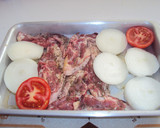 Foto del paso 4 de la receta: Cuello de cordero, cebolla y tomate al tomillo
