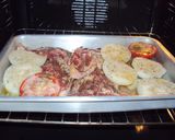 Foto del paso 6 de la receta: Cuello de cordero, cebolla y tomate al tomillo