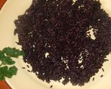 Foto del paso 2 de la receta: Ensalada de arroz negro con piña y queso feta
