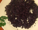 Foto del paso 2 de la receta: Ensalada de arroz negro con piña y queso feta