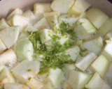 Foto del paso 1 de la receta: Espuma de manzanas y moras con nata y chocolate