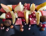 Foto del paso 4 de la receta: Fruta natural, chocolate y avellanas